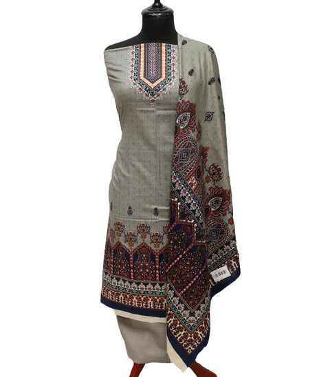 Five Star Monsoon Khaddar`21 D#2216 (Grey)