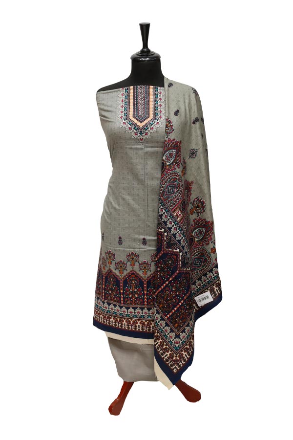 Five Star Monsoon Khaddar`21 D#2216 (Grey)