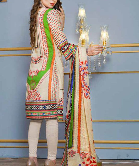 Fiza Noor Krinkle Plus Lawn`21 D#2007