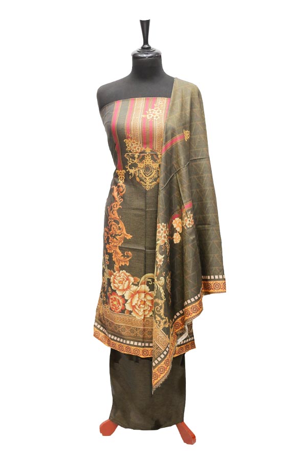 Floraison D/Chambray Linen`21 D#8198 (D Green)