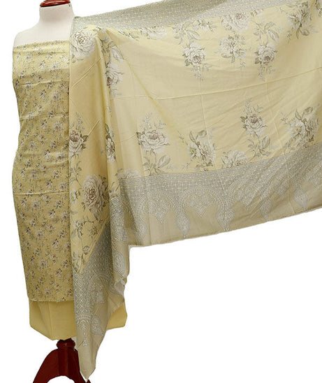 Floraison D/Print Lawn`21 D#3224 (Yellow)