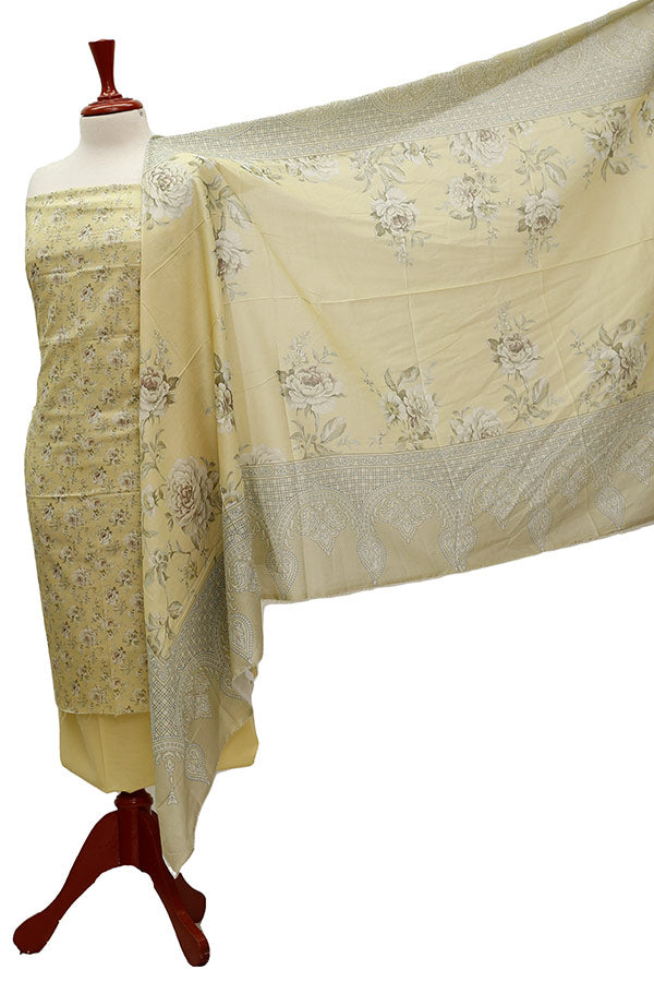 Floraison D/Print Lawn`21 D#3224 (Yellow)