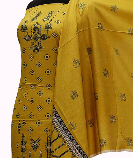 Floraison Digital Karandi`21 D#17197 (Mustard)