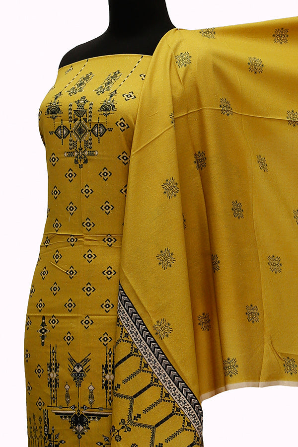 Floraison Digital Karandi`21 D#17197 (Mustard)