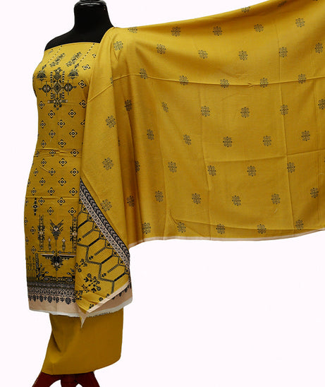 Floraison Digital Karandi`21 D#17197 (Mustard)