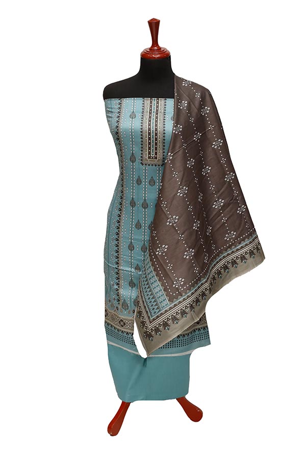 Friha & Farha Naz Lawn`22 D#827 Green