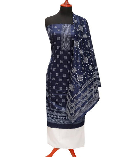 Friha & Farha Naz Lawn`22 D#830 N Blue