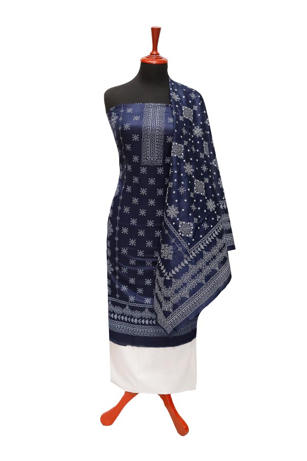 Friha & Farha Naz Lawn`22 D#830 N Blue