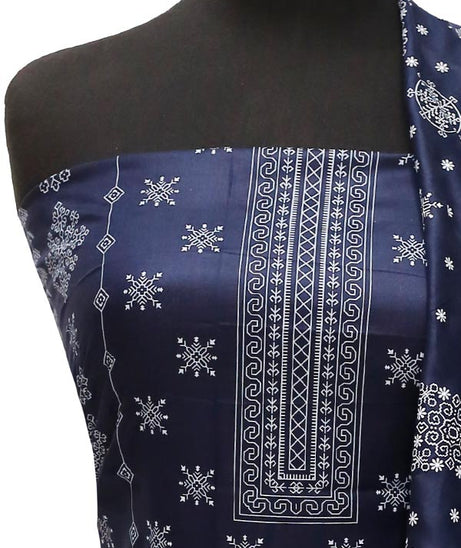 Friha & Farha Naz Lawn`22 D#830 N Blue