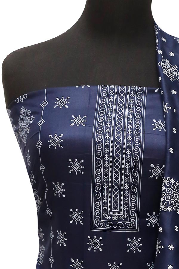 Friha & Farha Naz Lawn`22 D#830 N Blue