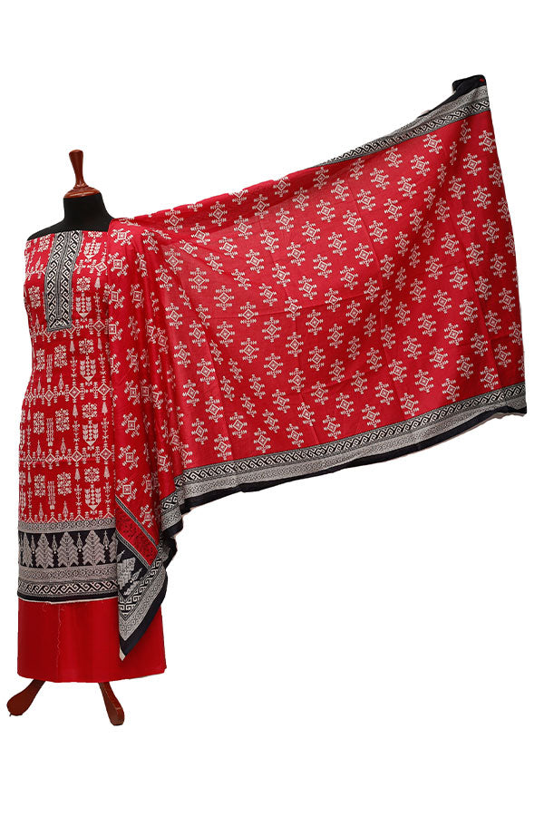 Friha &amp; Farha Naz Lawn D#56 (Red)