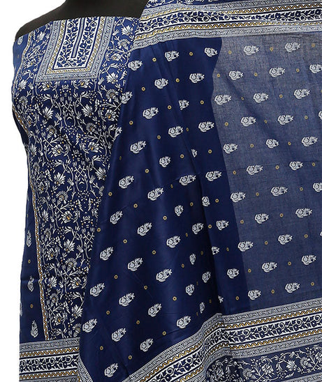 Friha &amp; Farha Naz Lawn D#68 (Blue)