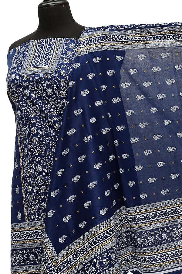 Friha &amp; Farha Naz Lawn D#68 (Blue)