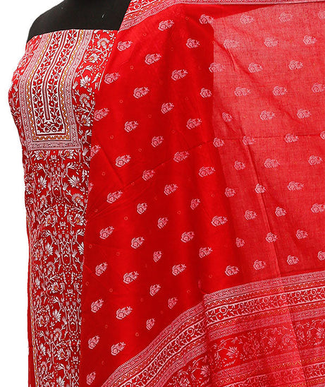 Friha &amp; Farha Naz Lawn D#68 (Red)