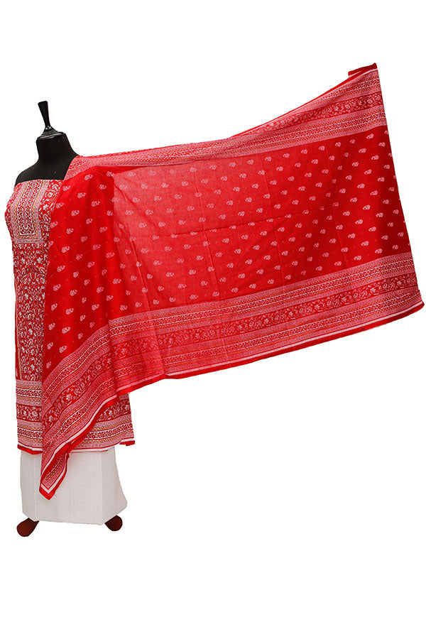 Friha &amp; Farha Naz Lawn D#68 (Red)
