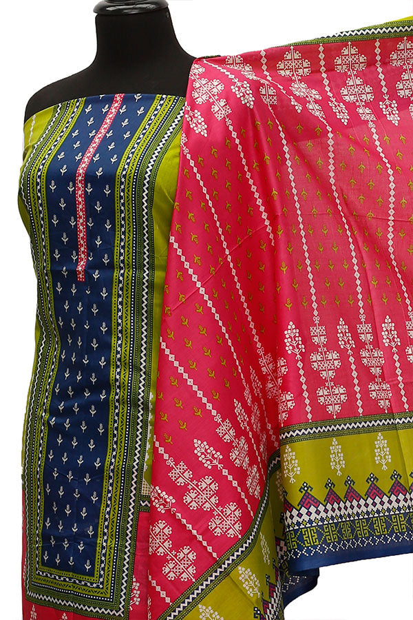 Friha &amp; Farha Naz Lawn D#76 (Pink)