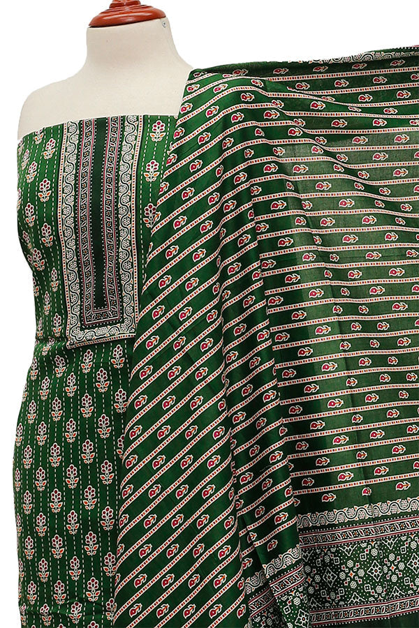 Friha &amp; Farha Naz Lawn D#85 (Green)