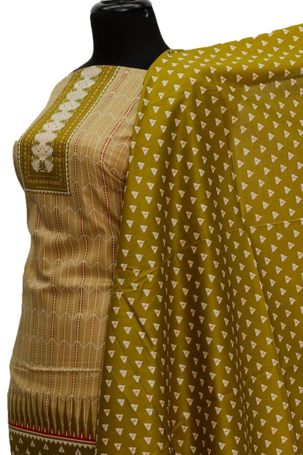 Friha &amp; Farha Naz Lawn D#115 (Golden)