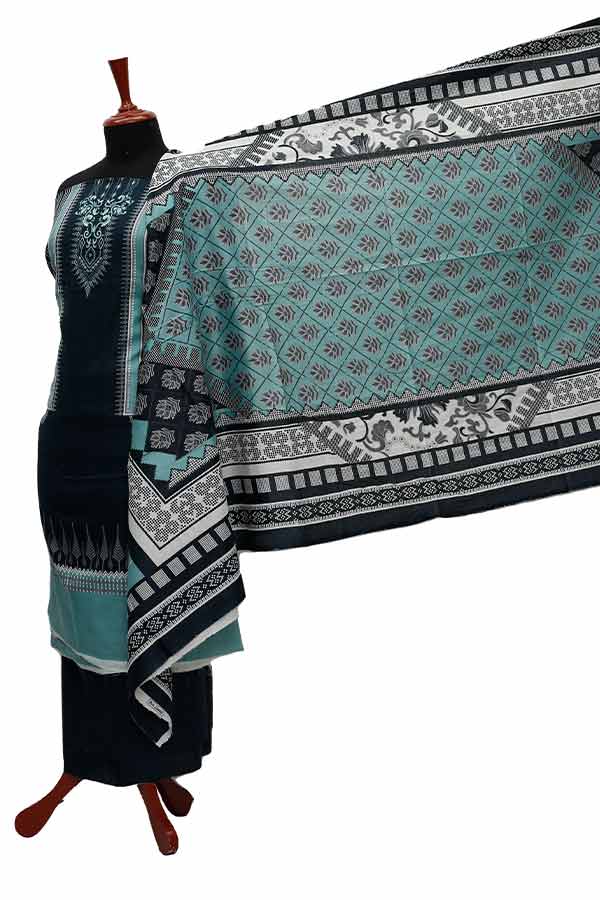 Friha &amp; Farha Naz Lawn D#119 (Black)