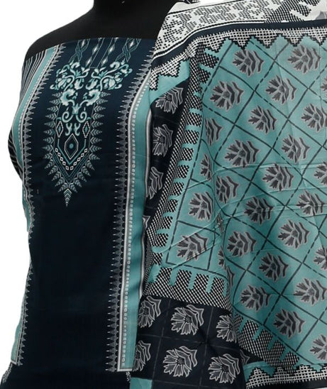 Friha &amp; Farha Naz Lawn D#119 (Black)