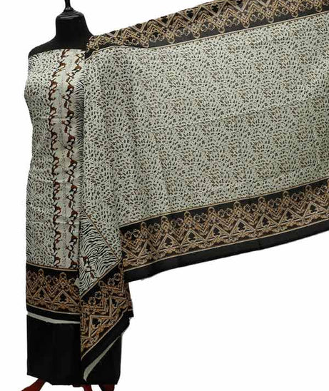 Friha &amp; Farha Naz Lawn D#127 (Black)