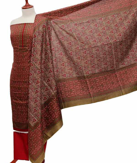 Friha &amp; Farha Naz Lawn D#136 (Red)