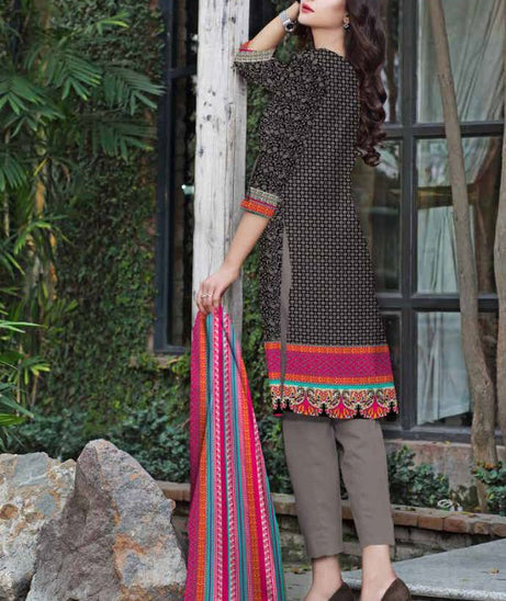 Grace Designer Lawn`22 D#514 Grey