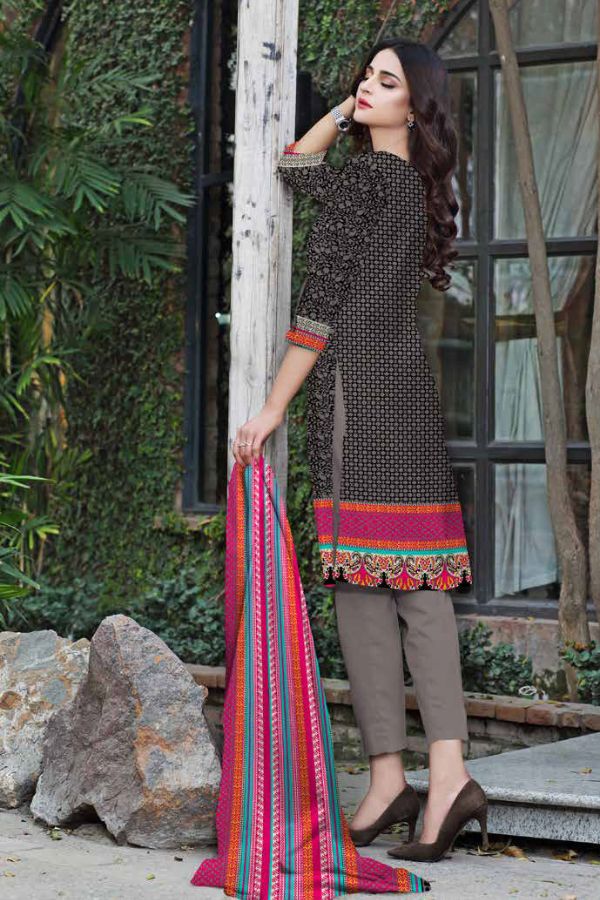 Grace Designer Lawn`22 D#514 Grey