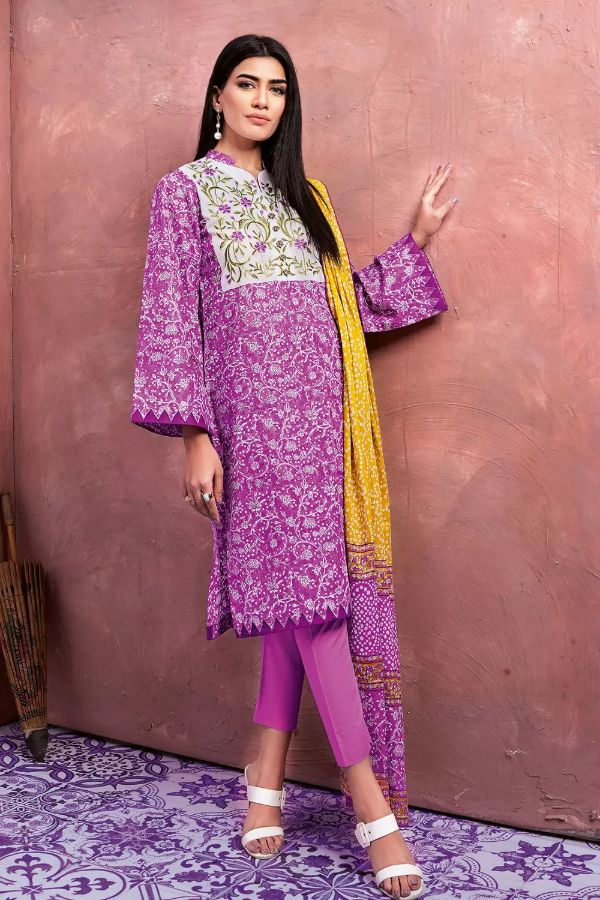 Gul Ahmed Summer Lawn'21 CL#1151