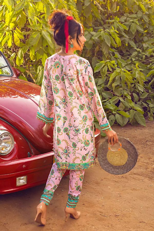 Gul Ahmed Lawn Shirt'21 SL#869