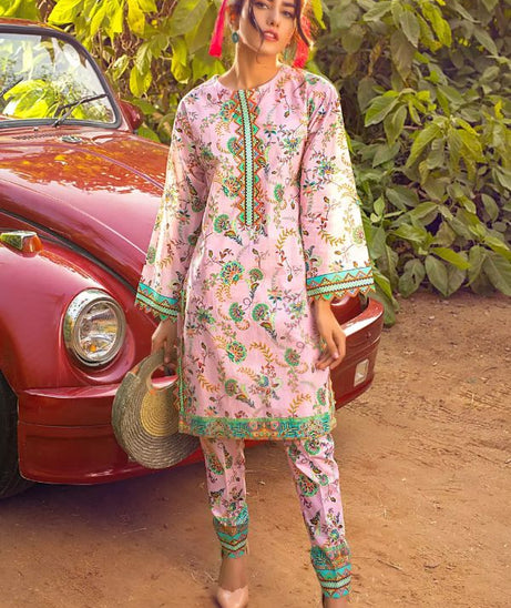 Gul Ahmed Lawn Shirt'21 SL#869