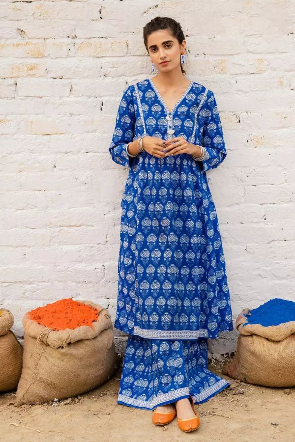Gul Ahmed Lawn Shirt'21 SL#885A