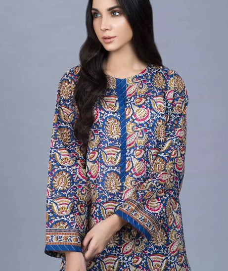 Gul Ahmed Lawn Shirt'21 SL#886B