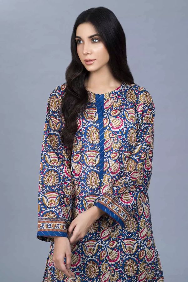 Gul Ahmed Lawn Shirt'21 SL#886B