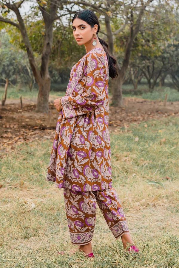 Gul Ahmed Lawn Shirt'21 SL#887A