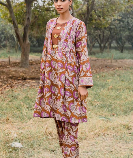 Gul Ahmed Lawn Shirt'21 SL#887A