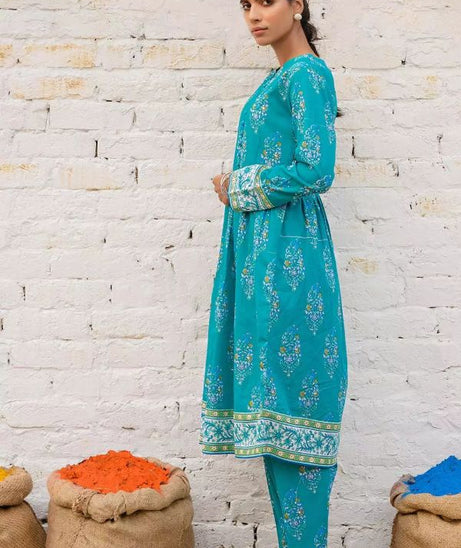 Gul Ahmed Lawn Shirt'21 SL#891B