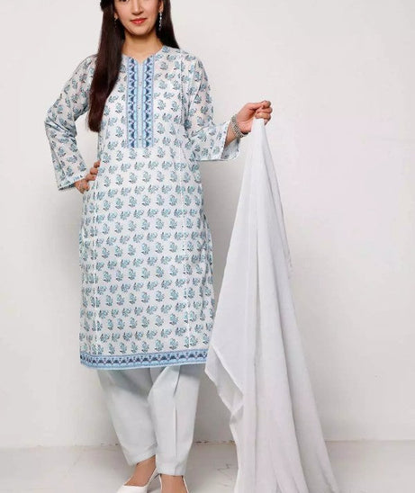 Gul Ahmed Lawn Shirt'21 SL#902A