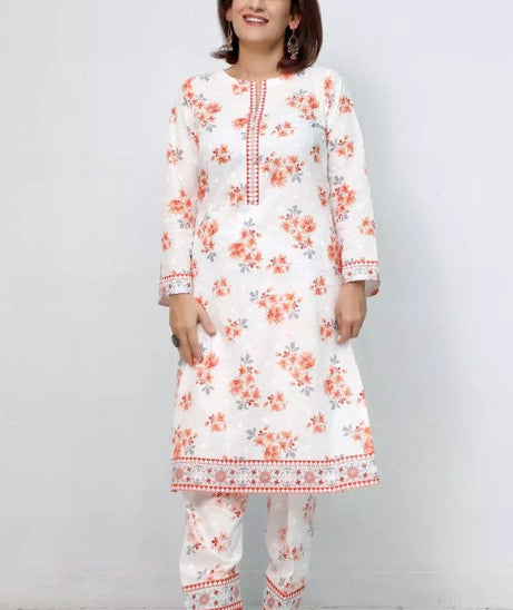 Gul Ahmed Lawn Shirt'21 SL#906B