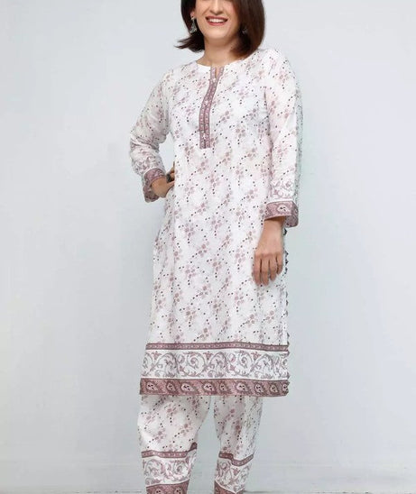 Gul Ahmed Lawn Shirt'21 SL#907B