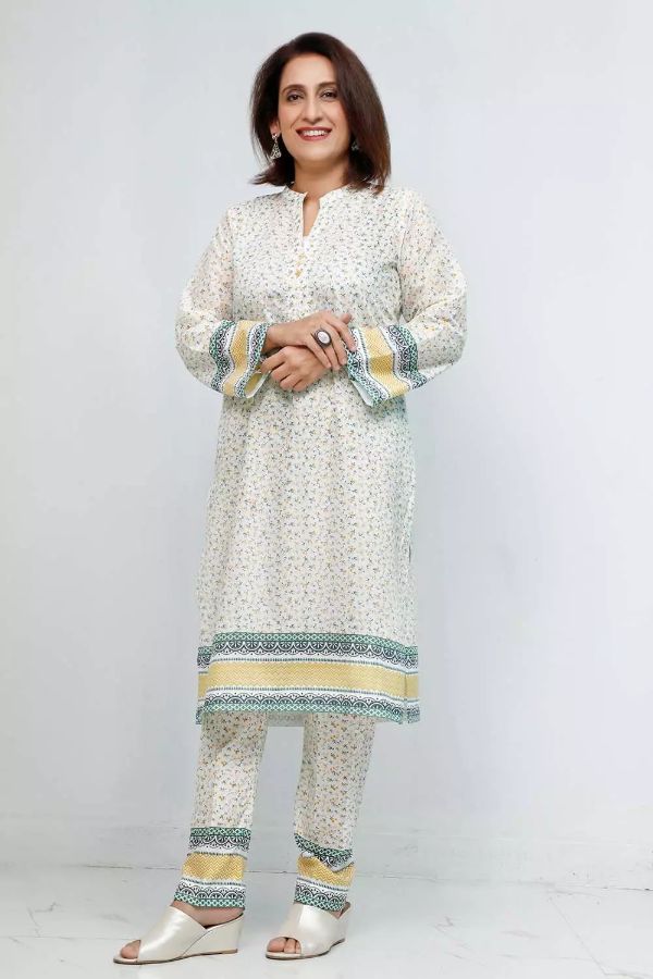 Gul Ahmed Lawn Shirt'21 SL#899A