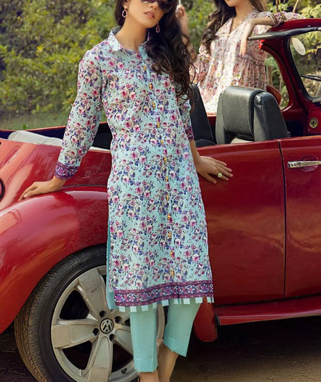 Gul Ahmed Lawn Shirt'21 SL#929B