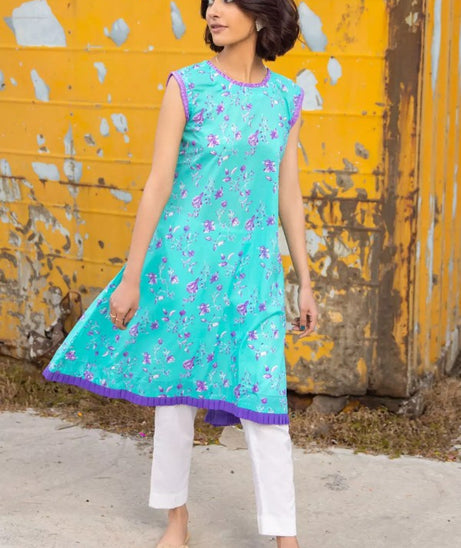 Gul Ahmed Lawn Shirt'21 SL#931B