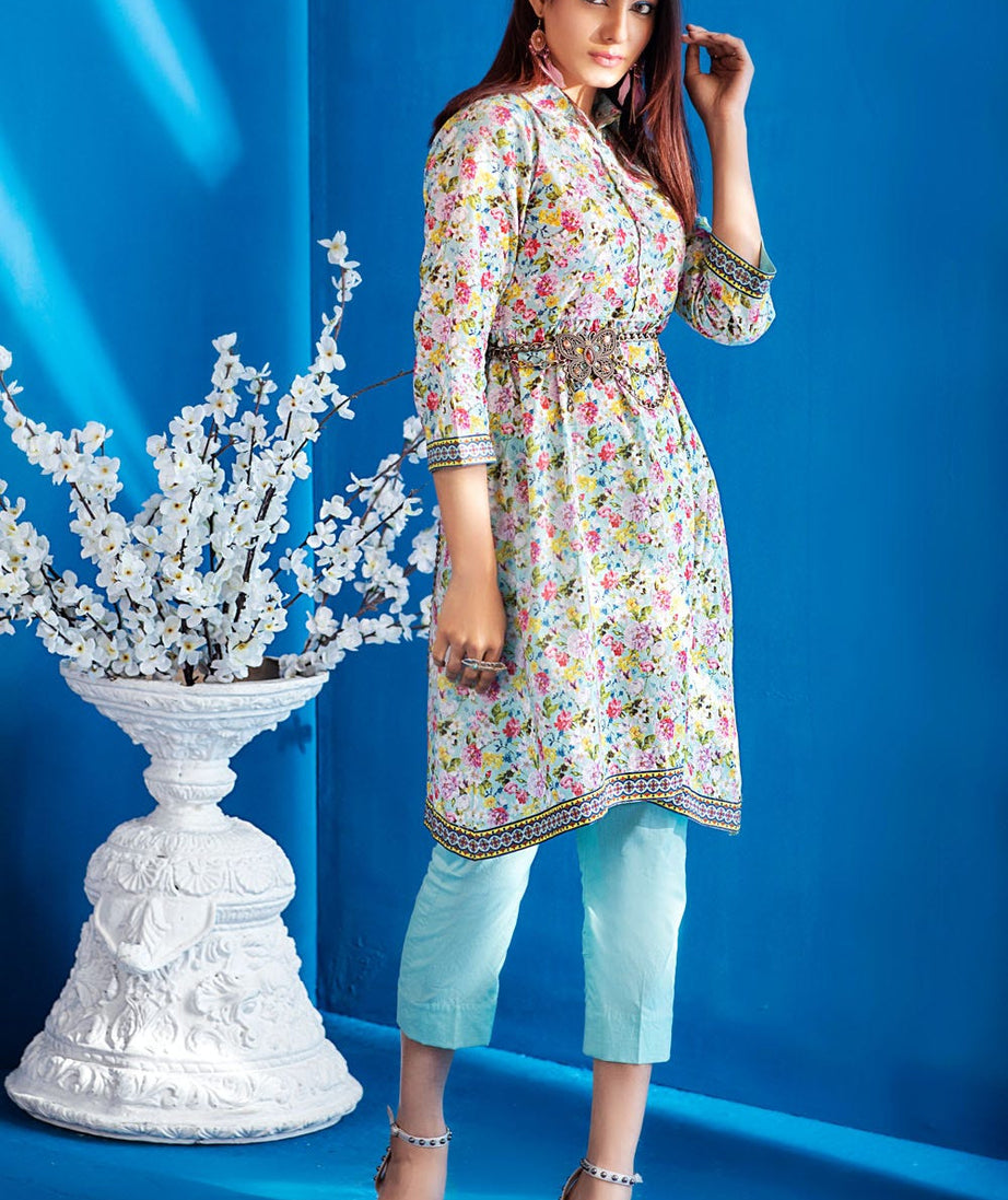 Gul Ahmed Lawn Shirt'21 SL#932A