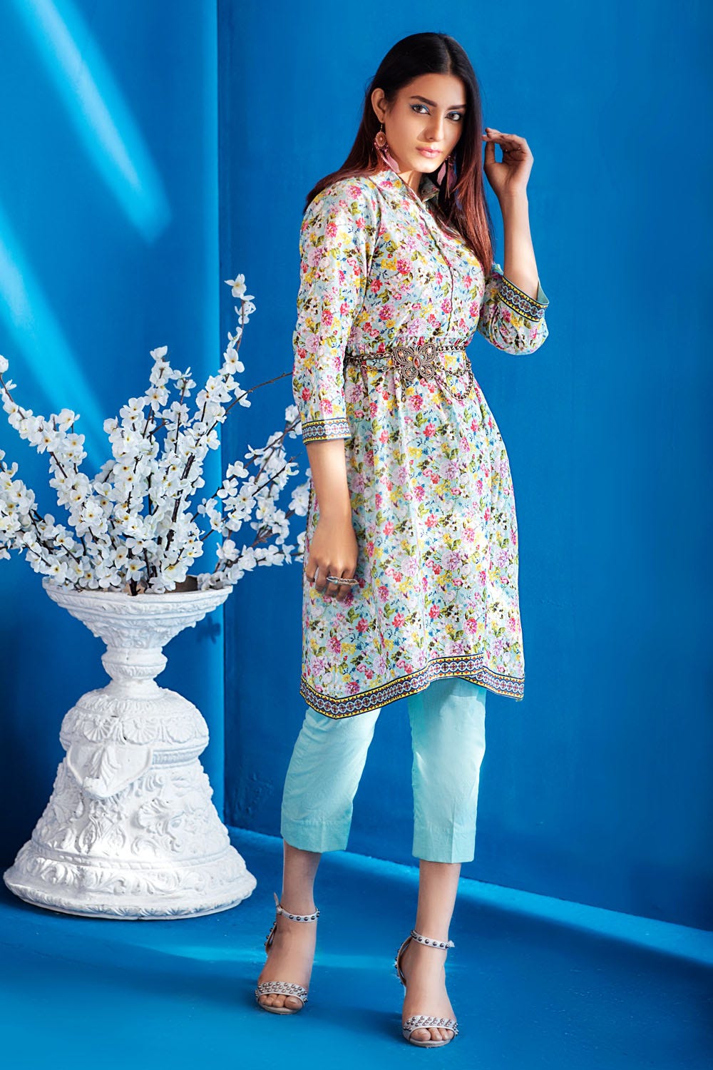 Gul Ahmed Lawn Shirt'21 SL#932A