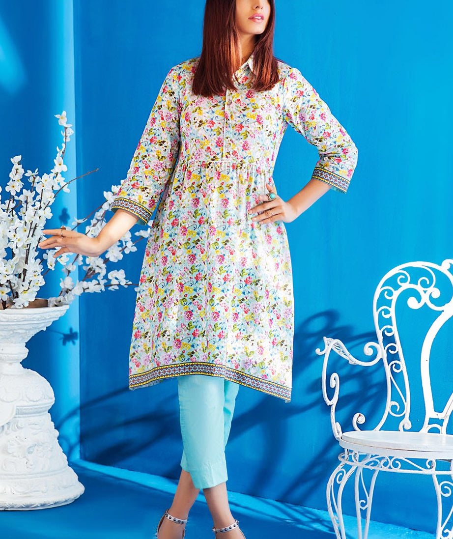 Gul Ahmed Lawn Shirt'21 SL#932A