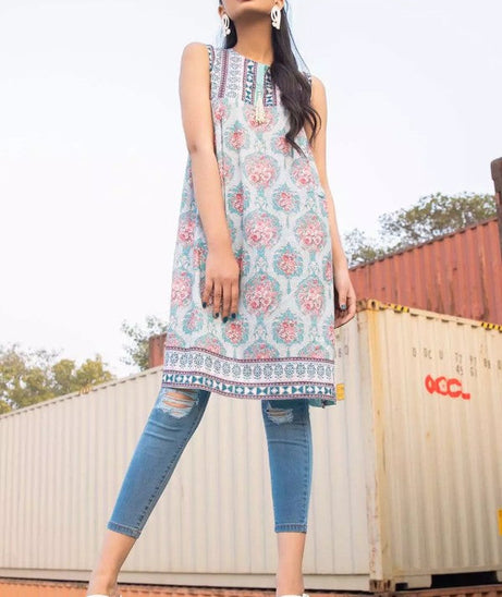 Gul Ahmed Lawn Shirt'21 SL#947B