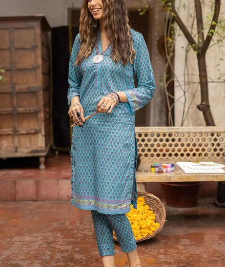 Gul Ahmed Lawn Shirt'21 SL#966B