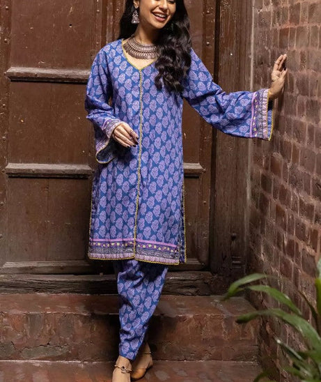 Gul Ahmed Lawn Shirt'21 SL#969B