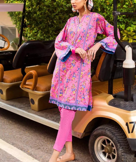 Gul Ahmed Lawn Shirt'21 SL#973B